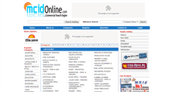 Desktop Screenshot of mcidonline.com